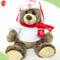 custom design wholesale teddy bear with heart stuffed toy Valentine's Day gift